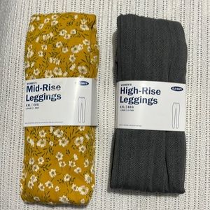 Old Navy high-rise and Mid-rise leggings! Bundle of 2!